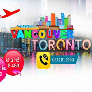 Kinh nghiệm giúp bạn mua vé máy bay Canada giá rẻ tiện lợi